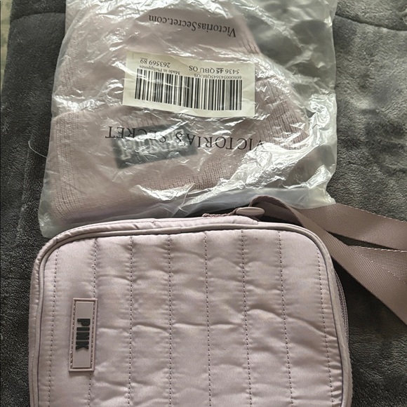 Victoria\'s Secret Light Pink Quilted Bag